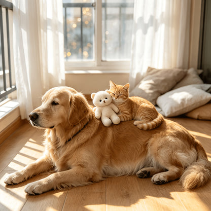 2/4/6pcs Mini Bear Pet Plush Toys, Stress Relief And Fun Dolls for Dogs And Cats, Soft And Durable, Companionship And Entertainment, Home Sofa Interactive Play, Short Plush Safe Fabric, Small Pet Comfort And Gifts